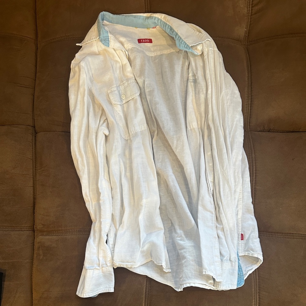 Levi's Women's Cream Button Down Shirt